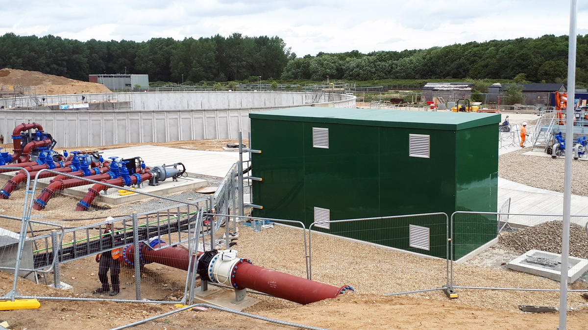 Construction of the MCC kiosk, FST scraper bridge and new wash water pumping station - Courtesy of @one Alliance