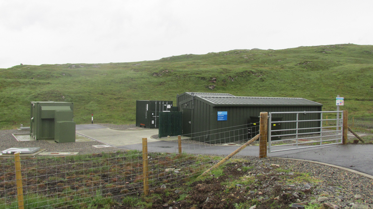 The completed Bedersaig WTW - Courtesy of Scottish Water