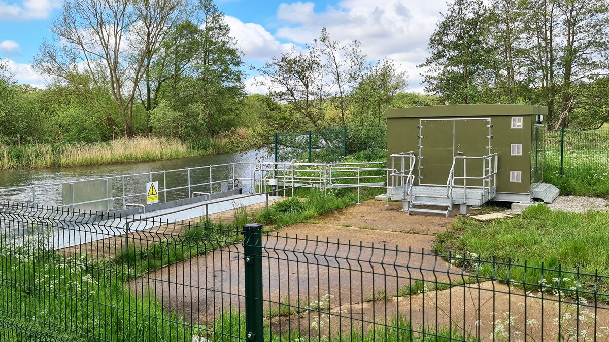 Belaugh installation completed - Courtesy of Essex & Suffolk Water