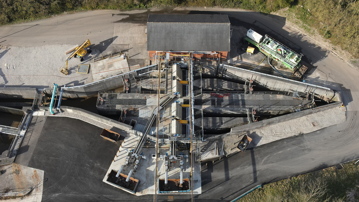 Nabs Head inlet works - Courtesy of United Utilities