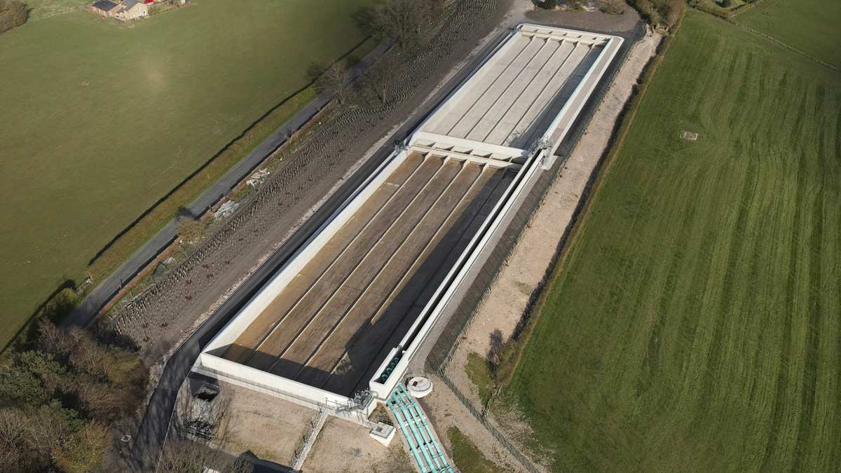 Nabs Head storm storage - Courtesy of United Utilities