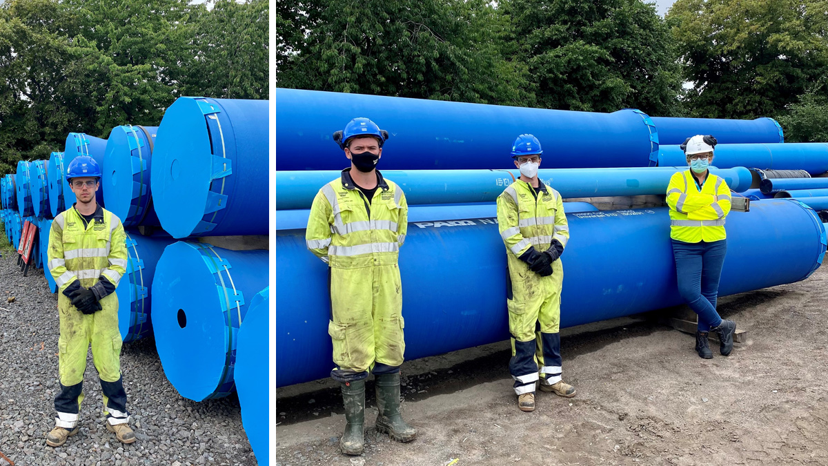 The apprentices - Courtesy of Caledonia Water Alliance