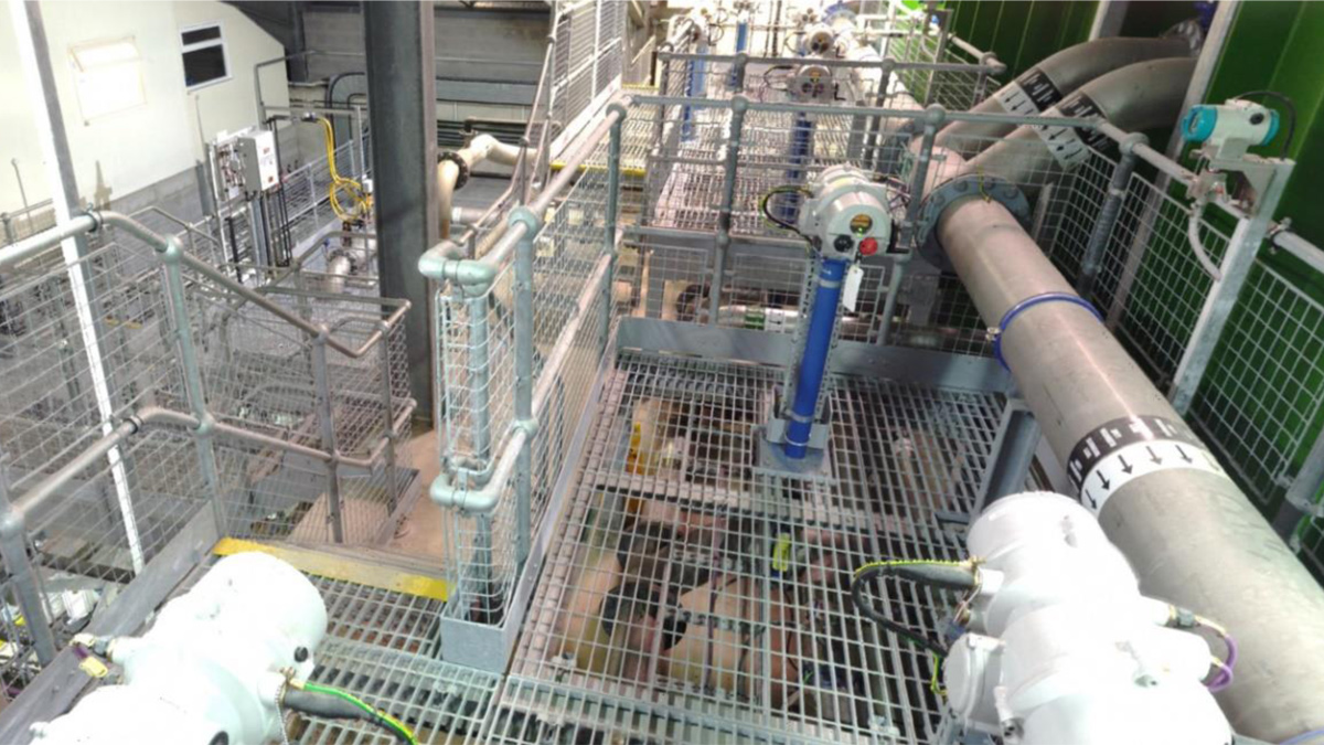 Example of laser scan output - Courtesy of ESD