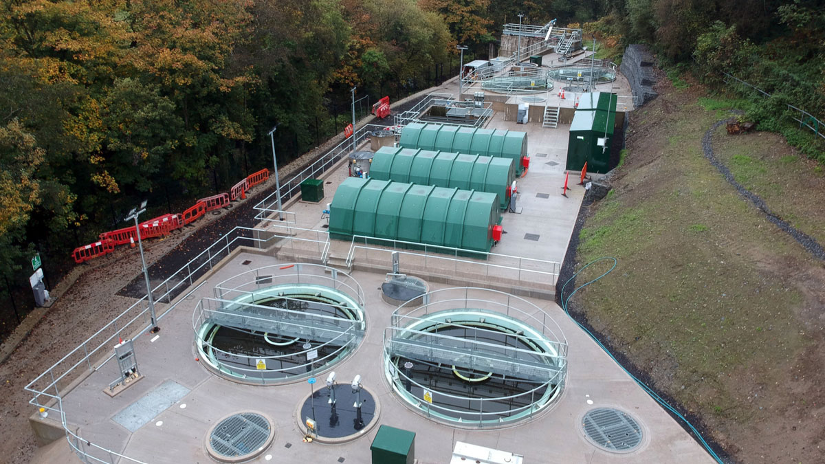 The completed Donemana WwW - Courtesy of NI Water/SWELL