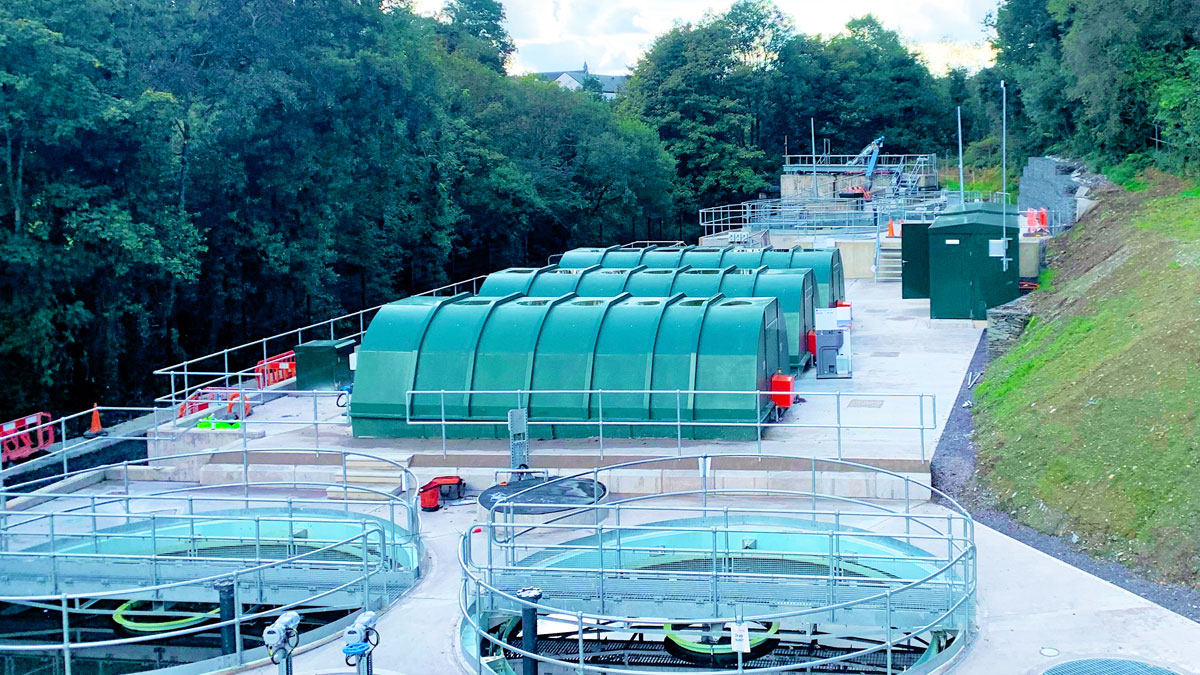 RBCs installed on site - Courtesy of Deane Public Works