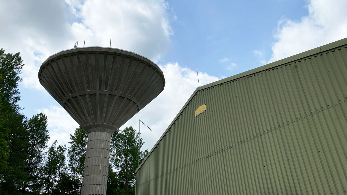 The original Ludham WTW and Water Tower - Courtesy of @one Alliance 
