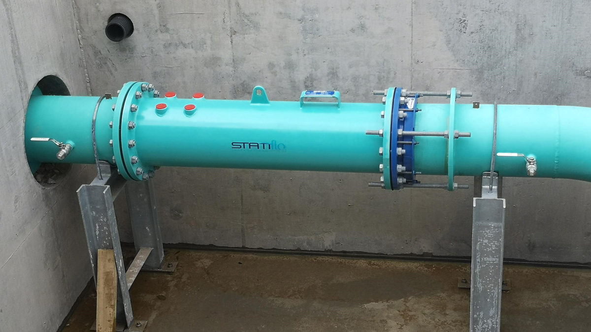 CO2 static mixer - Courtesy of MMB