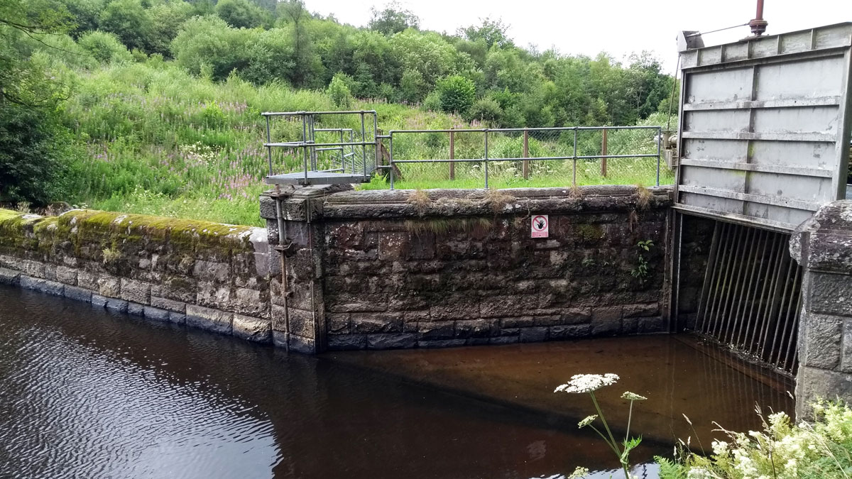 Marchant Intake pre-construction - Courtesy of nmcn PLC