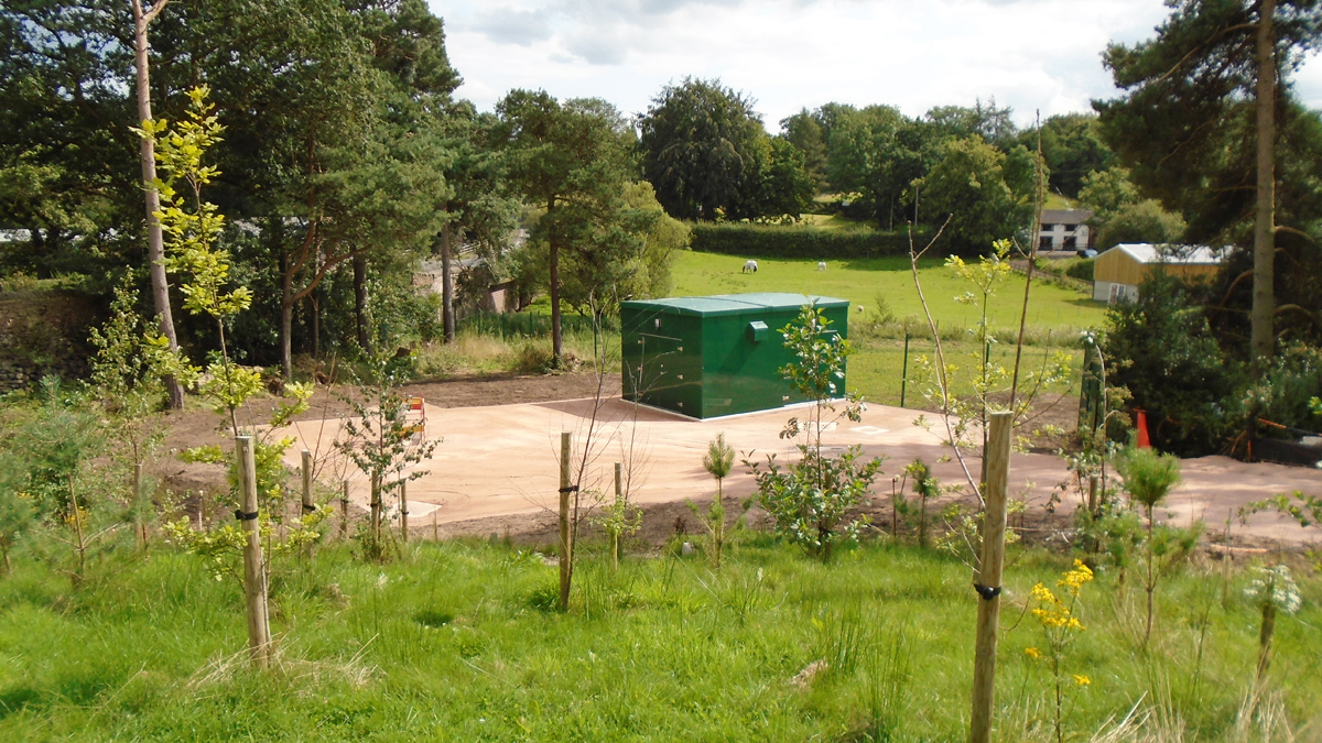 Completed BH3 kiosk and surrounding area - Courtesy of MMB