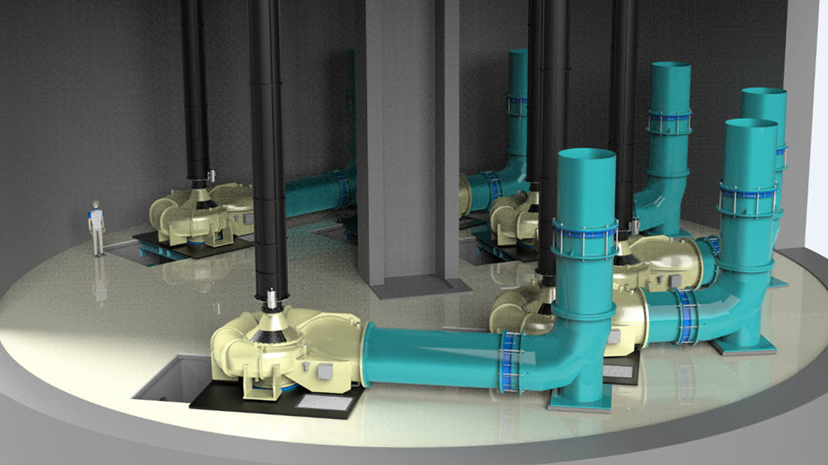 Rendered 3D view of Ringsend MLPS - Courtesy of Bedford Group