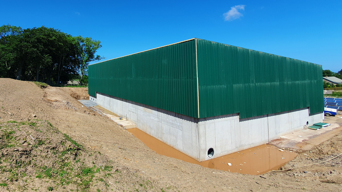 Inlet building - south east corner - Courtesy of ESD
