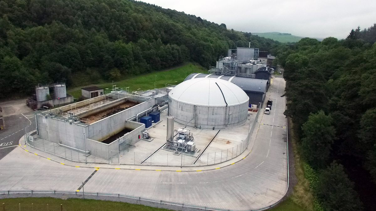 Glendullan Distillery WwTP UK 20,663 PE - Courtesy of SFC Umwelttechnik
