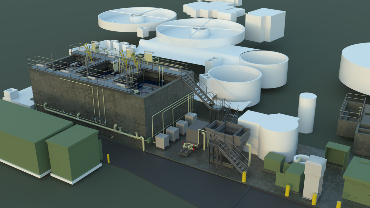 Hawkhurst WwTW Southern Water UK 2,285 PE - Courtesy of Te-Tech Process Solutions