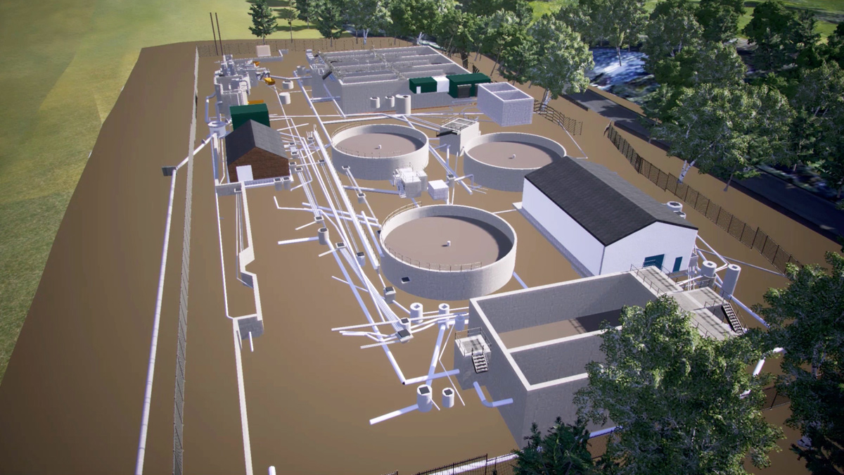 Warrenpoint 3D model - Courtesy of Atkins