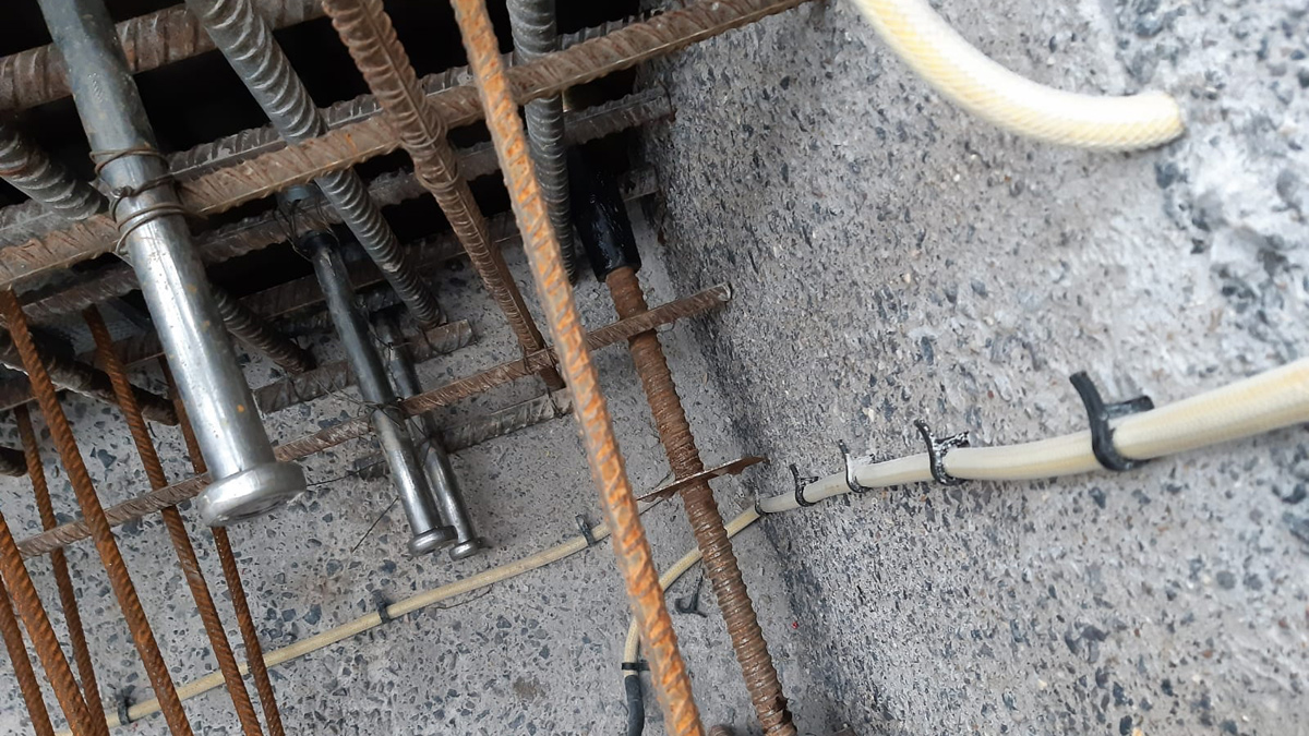 Typical arrangement of tubes - Courtesy of FLO JV