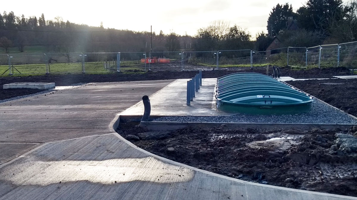 The completed Walton site - Courtesy of nmcn PLC