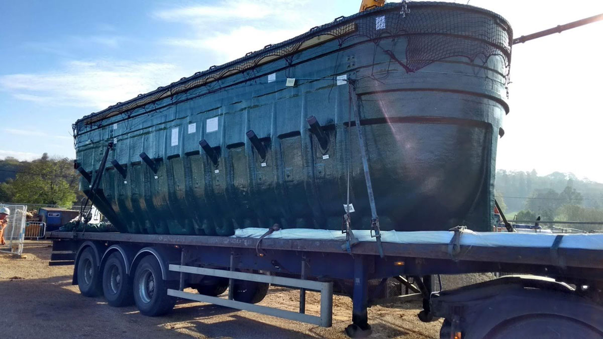 KEE Process RBC 1800 unit delivery to site - Courtsey of nmcn PLC