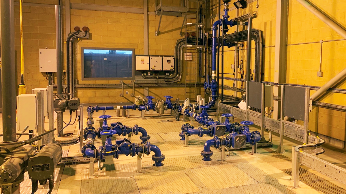 Yalding washwater system - Courtesy of Trant Engineering