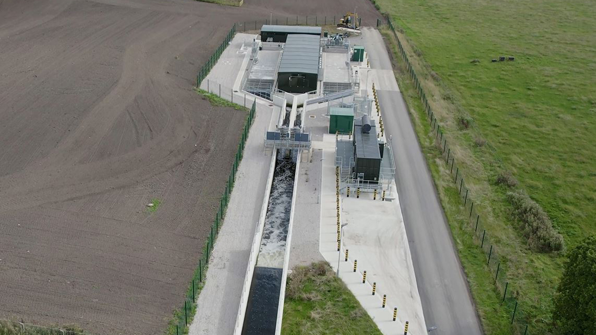 Blackburn WwTW: New UV plant - Courtesy of United Utilities