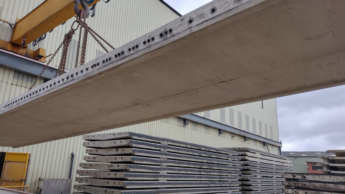 Detention tank panel manufacture at A-Consult - Courtesy of United Utilities & Advance-plus