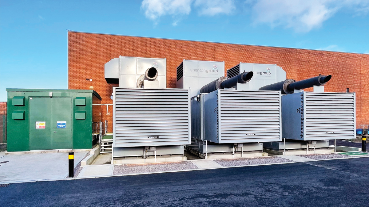 3 (No.) 1.27MVA generators and transformer kiosk - Courtesy of Arup