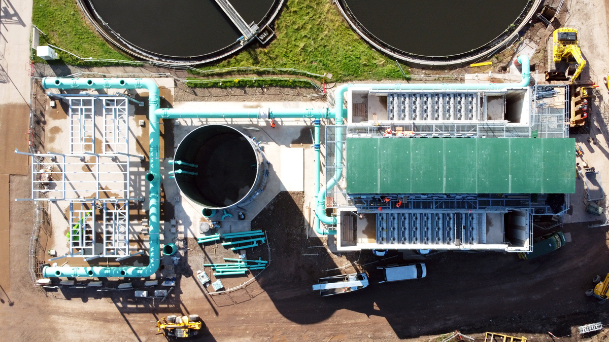 Tertiary treatment area - Courtesy of J Murphy & Sons