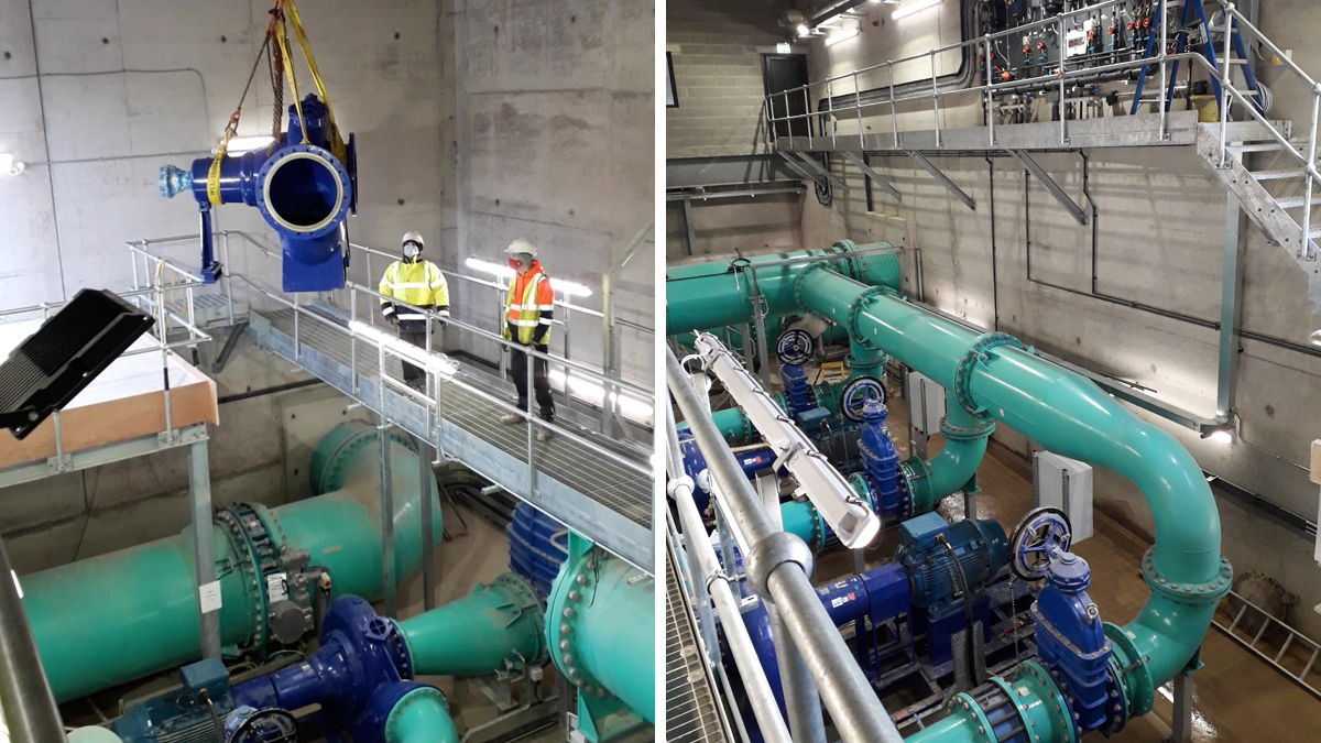 Pumping station - Courtesy of RPS