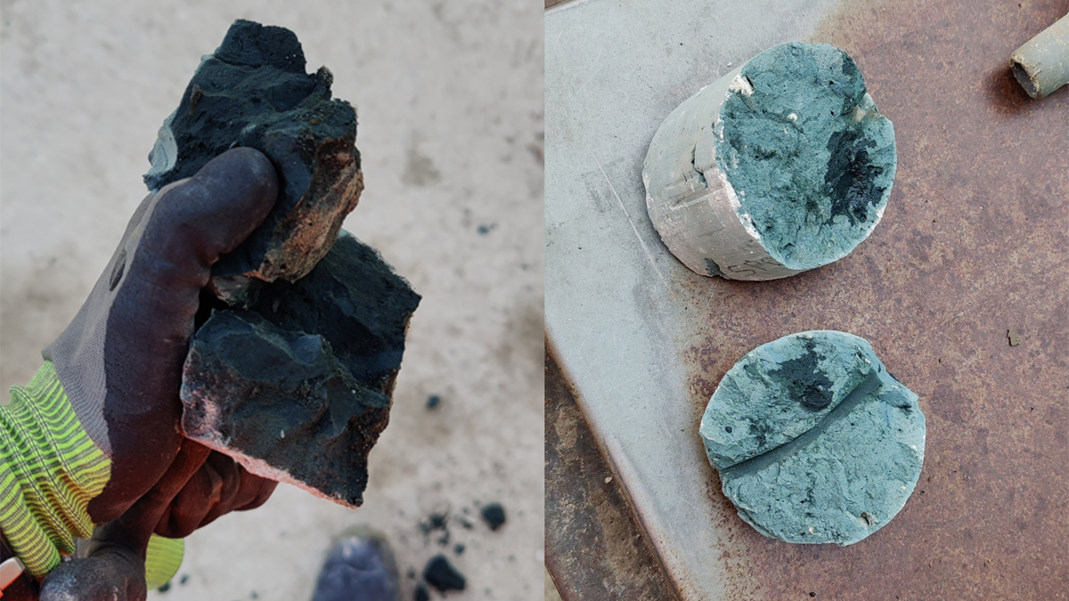 Bound material - Courtesy of CVB JV