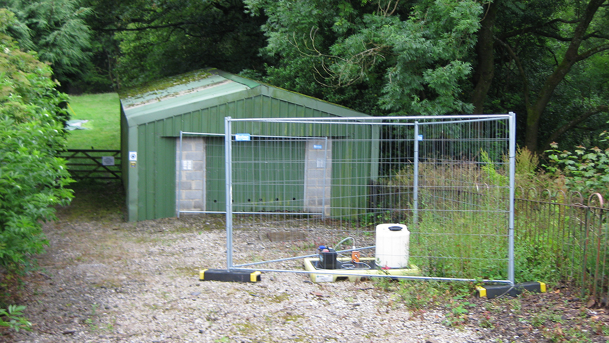 The existing Edale STW - Courtesy of MWH Treatment