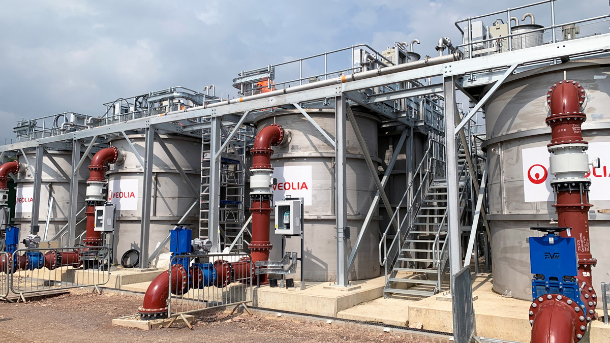 Tertiary treatment plant under construction - Courtesy of CMDP JV