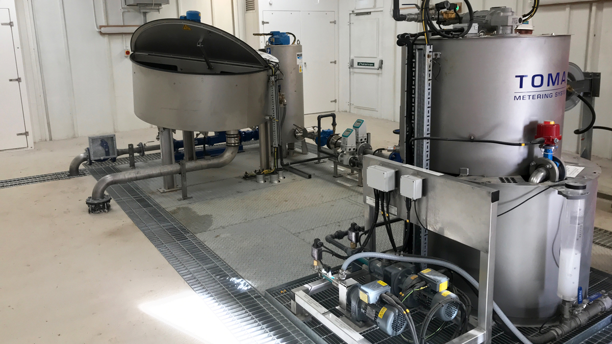 Winchcombe STW sludge thickener: Visiting recent installation to learn lessons and replicate good designs - Courtesy of Severn Trent