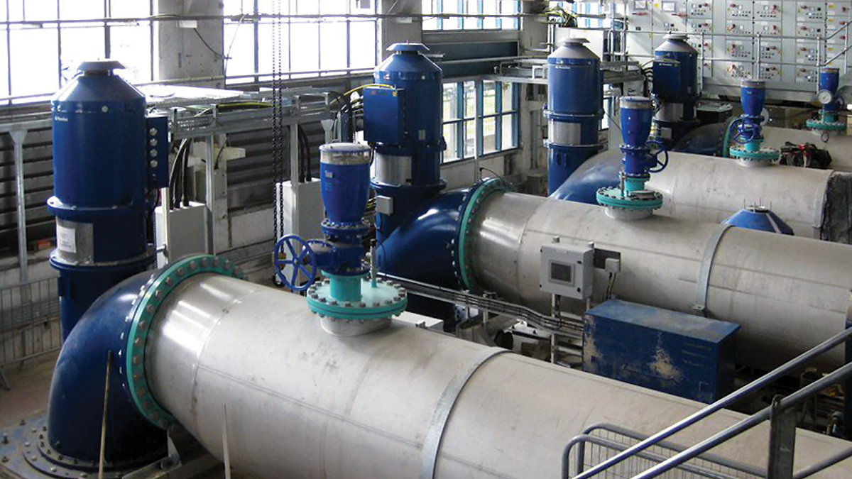 New electric pump replacement (pump house) - Courtesy of Galliford Try