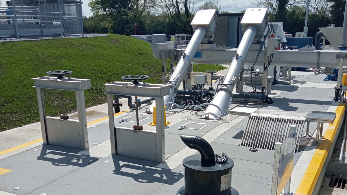 The new inlet works - Courtesy of EPS Group