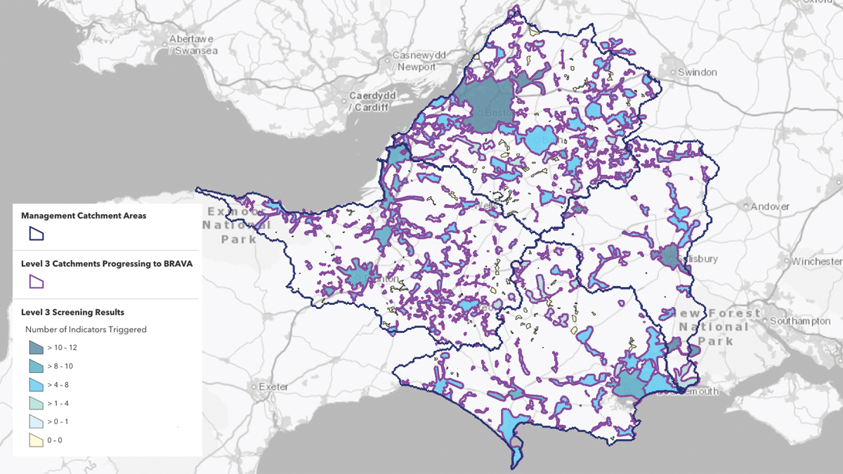 Wessex Water assets to be assessed - ICE Knowledge Hub 2022 - Courtesy of Mott MacDonald