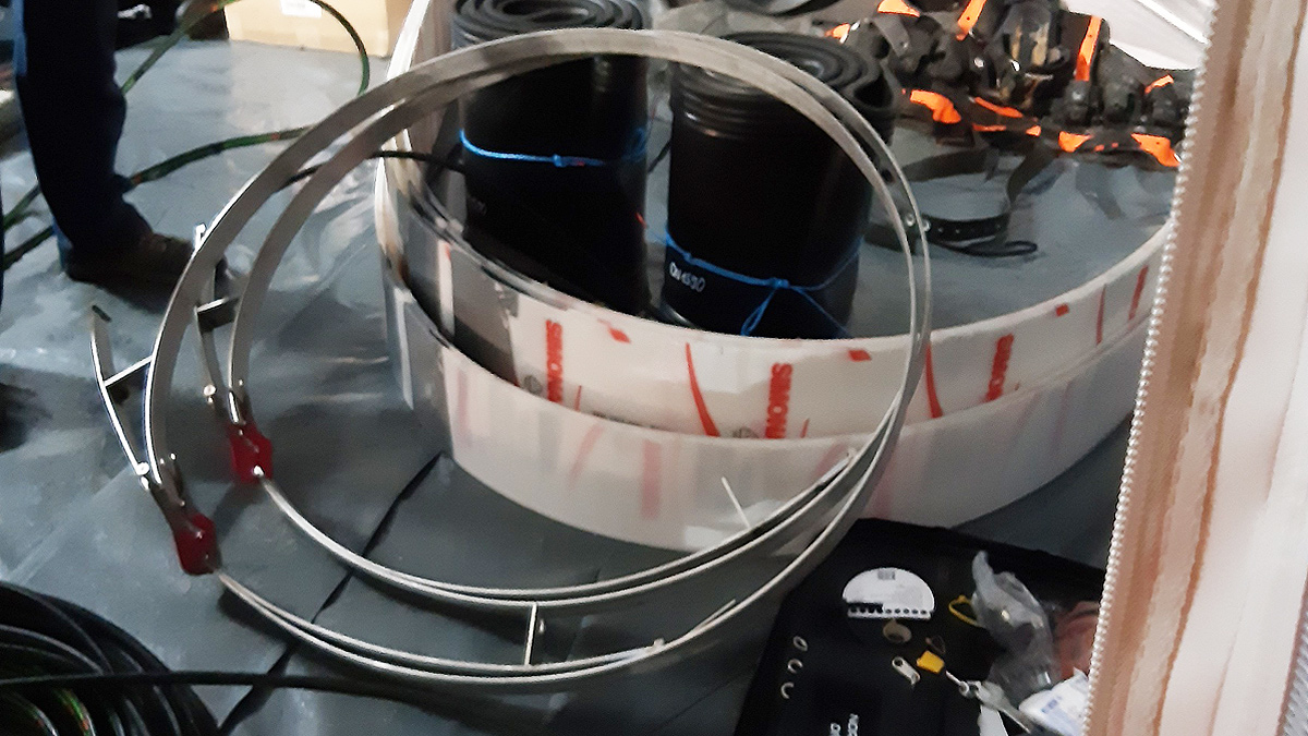 Joints ready for installation - Courtesy of Anglian Water @one Alliance