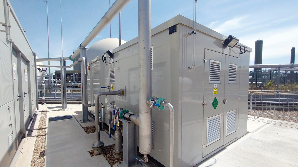 Honeywell UK Limited grid entry unit - courtesy of SGN Commercial Ltd