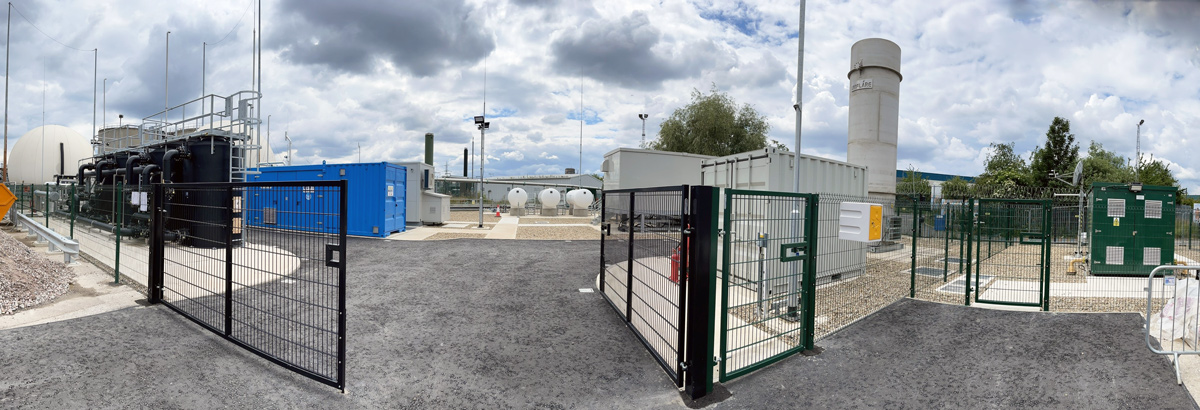 Deephams STW Biomethane Plant - Courtesy of SGN Commercial Ltd
