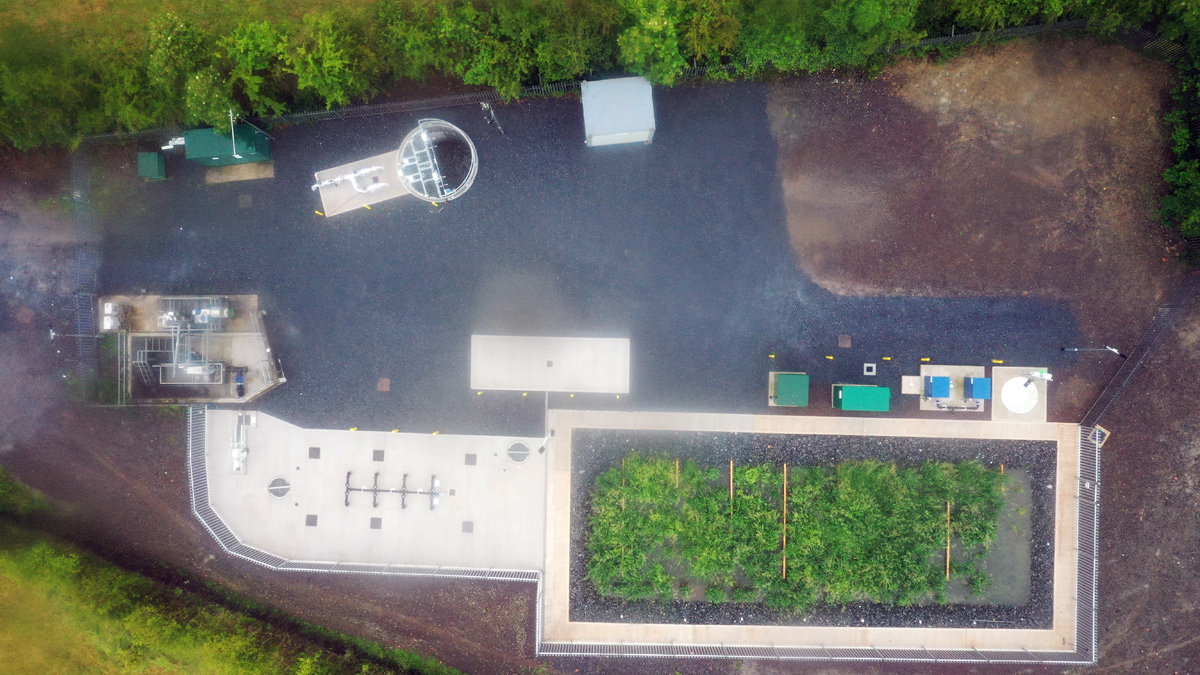 Loughries WwTW – Courtesy of BSG Civil Engineering Ltd