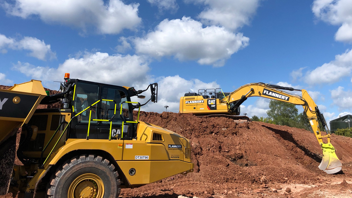 Muck shift in progress - Courtesy of Costain