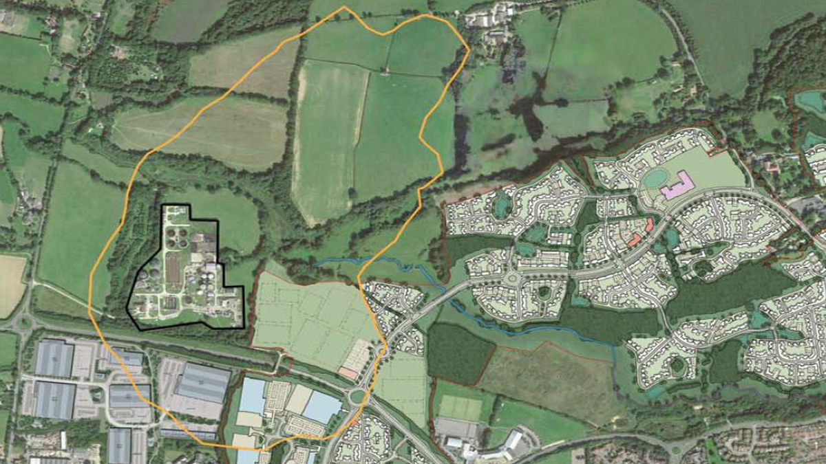Odour model emission contours for selected solution - Google Maps