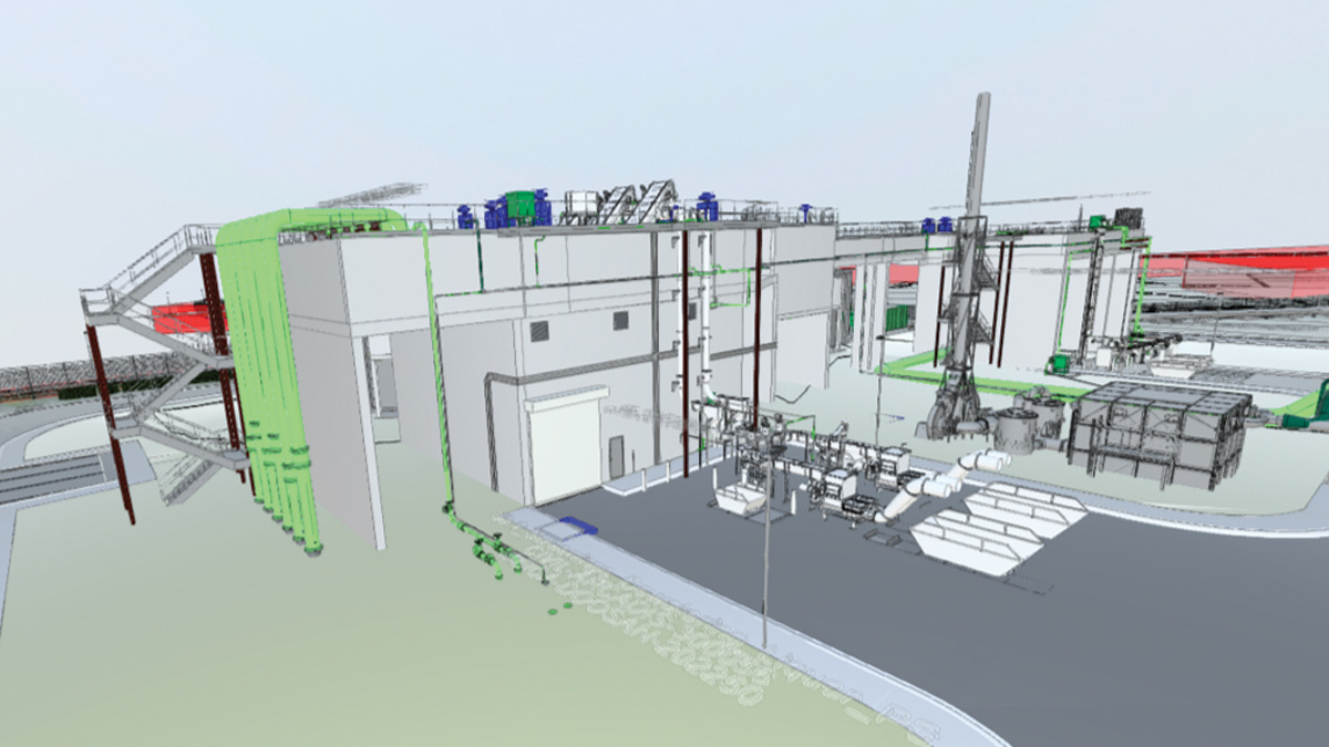 Elevated inlet works - Courtesy of BAM Enpure Ltd JV