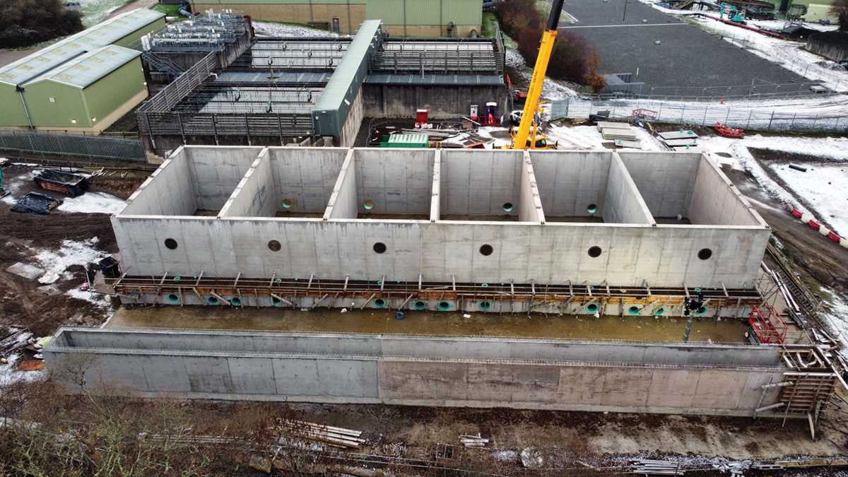 FRC construction of GAC cells - Courtesy of Galliford Try