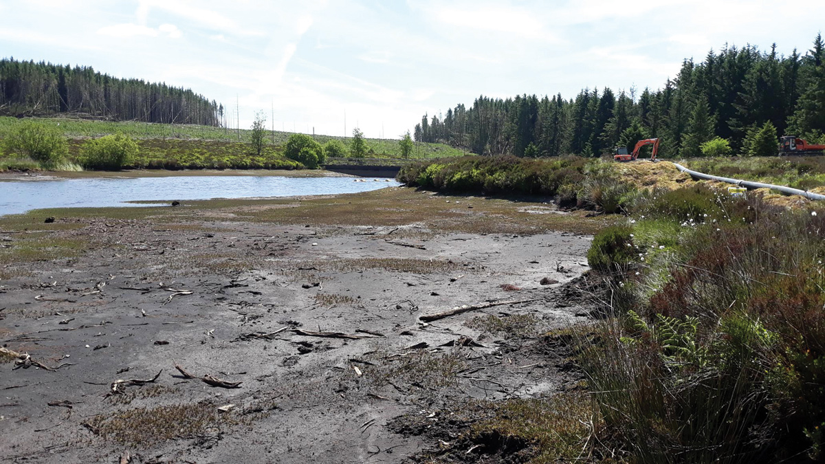 Ground conditions - Courtesy of Welsh Water