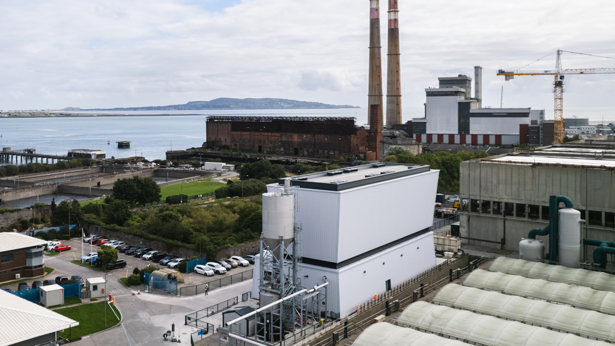 Completed building within the plant confines - Courtesy of Murphy Ireland