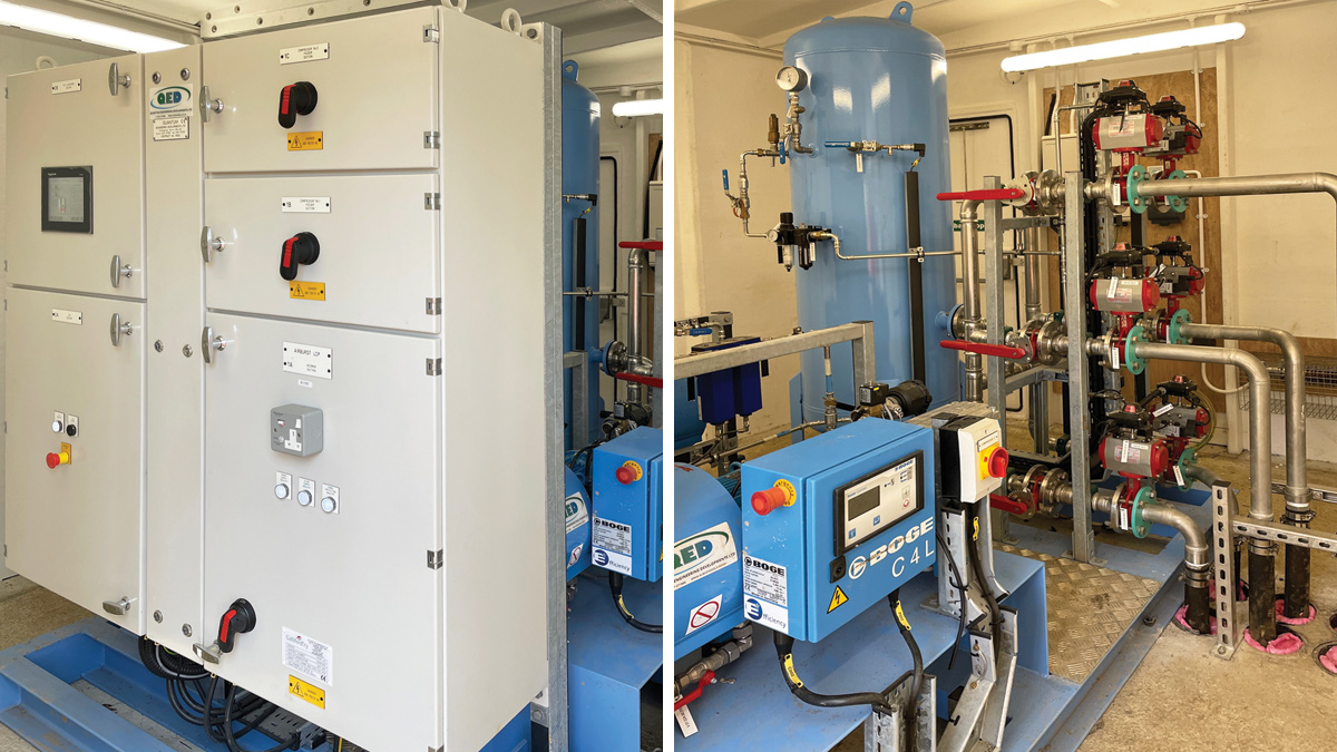 Airburst package plant - Courtesy of Galliford Try