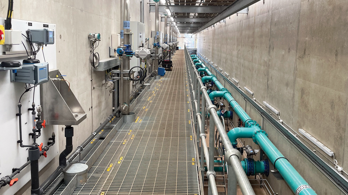 RGF pipe gallery - Courtesy of Galliford Try