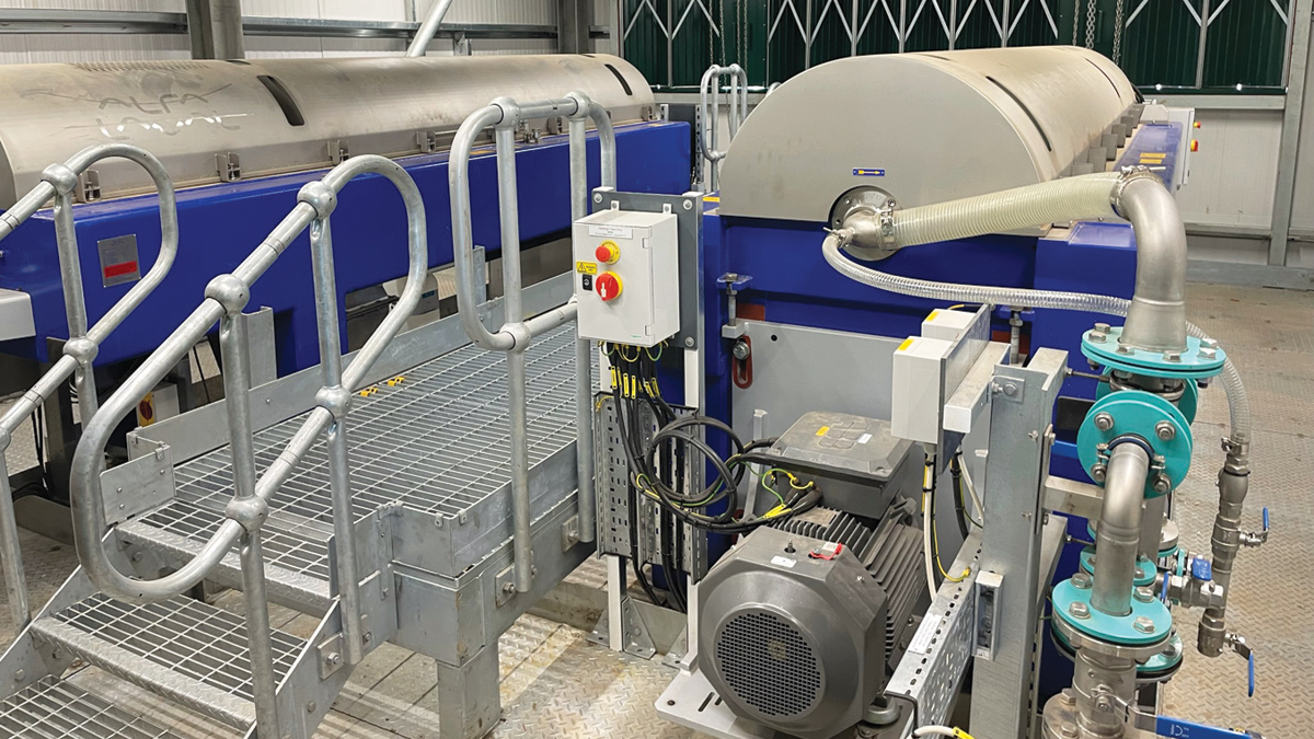 Alfa Laval centrifuges - Courtesy of Galliford Try