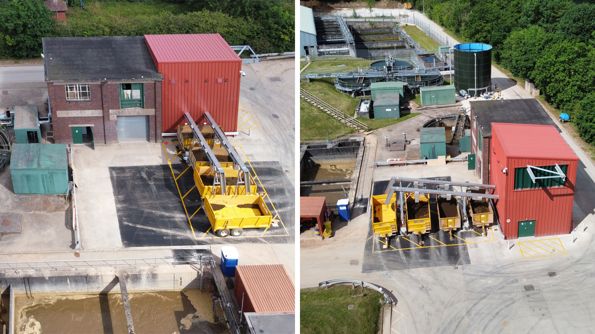 Dewatering area - Courtesy of Galliford Try