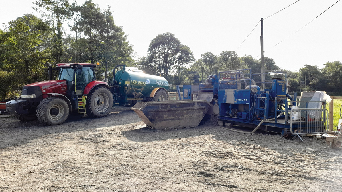 Directional drilling recycling unit - Courtesy of Galliford Try