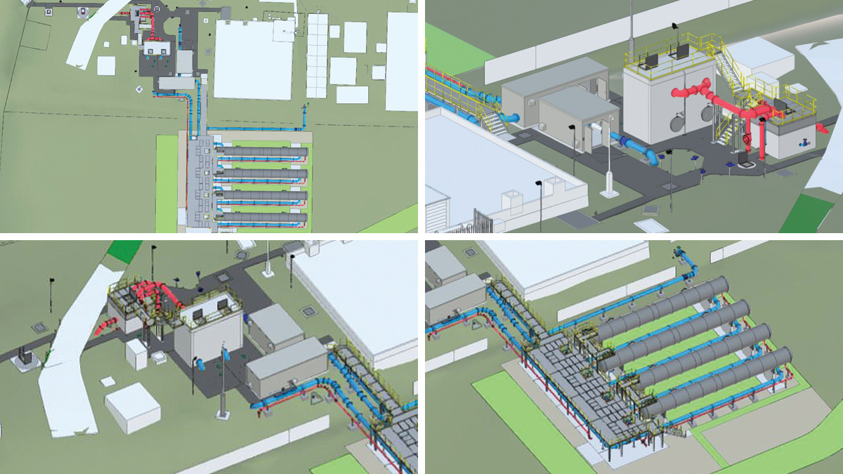 Ufton Nervet WTW 3D models - Courtesy of MMB